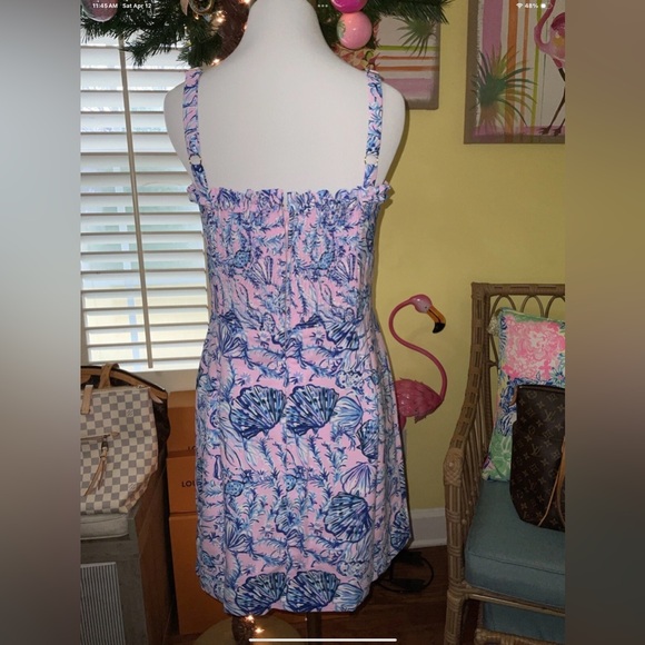 Lilly Pulitzer NWT Zenon Romper Lilac A Little Jelly Size 1️⃣6️⃣ - Picture 3 of 10